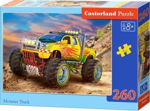 Castorland Puzzle Monster truck 260 elementów (259977) 1