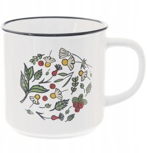 Orion Kubek Ceramiczny na Kawę Herbatę Kakao Duży Kwiaty Prezent ORION 700 ml 3
