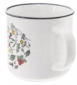 Orion Kubek Ceramiczny na Kawę Herbatę Kakao Duży Kwiaty Prezent ORION 700 ml 5