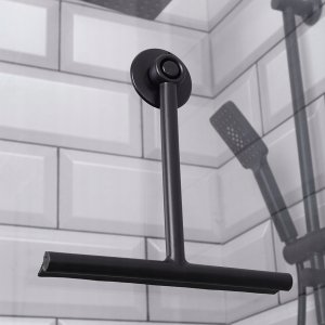 Aptel Ściągaczka do Szyb z Przyssawką 22 cm BATHROOM SOLUTIONS Czarna 3