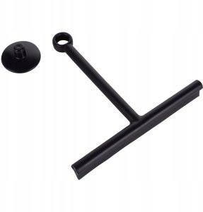 Aptel Ściągaczka do Szyb z Przyssawką 22 cm BATHROOM SOLUTIONS Czarna 5