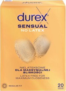 Durex DUREX_Sensual prezerwatywy nielateksowe 20szt. 2