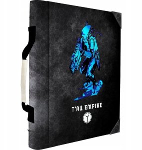 HarperCollins Publishers Ultra-Pro: T'au Empire Codex Aligned - Codex Book Folio - Debossed & Printed 2