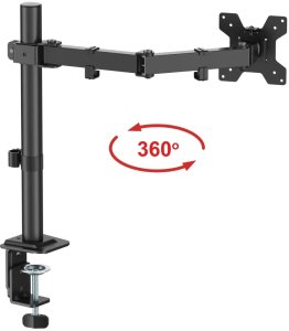 VETOUSON Uchwyt na monitor 18-32 cale 10kg biurkowy VX-161 uniwersalny regulowany 11