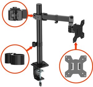 VETOUSON Uchwyt na monitor 18-32 cale 10kg biurkowy VX-161 uniwersalny regulowany 12