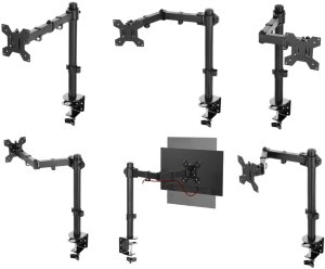 VETOUSON Uchwyt na monitor 18-32 cale 10kg biurkowy VX-161 uniwersalny regulowany 2