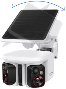 Kamera IP Baseus Zewnętrzna Security X1 Pro Dual Camera 3K - biała (6932172694814) 4