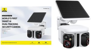 Kamera IP Baseus Zewnętrzna Security X1 Pro Dual Camera 3K - biała (6932172694814) 7