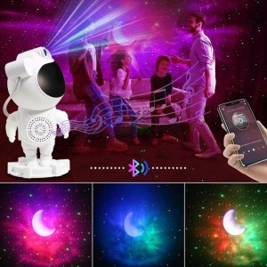 Hawk Projektor gwiazd dla dzieci HAWK Astronauta HW-STAR01 z głośnikiem bluetooth 3