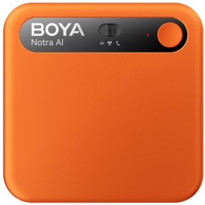Dyktafon Boya Rejestrator głosu BOYA Notra z transkrypcją AI - pomarańczowy 4