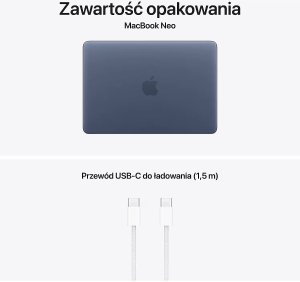 Laptop Apple Apple Macbook Neo - A18 Pro | 13" | 8GB | 512GB | Mac OS | Indygo | US 2