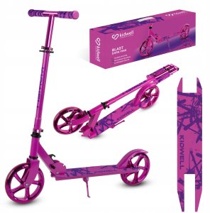 Hulajnoga HULAJNOGA SKŁADANA BLAST DARK PINK DO 100kg  5906601713705 3