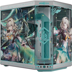 Obudowa Hyte HYTE Y70 Firefly Japan Edition obudowa komputerowa Midi-Tower E-ATX Tempered Glass - srebrny 2