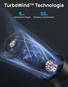 Termowentylator Dreo - Quiet Floor Fan TurnoPoly 154, 9 Speeds, 3 Modes 7