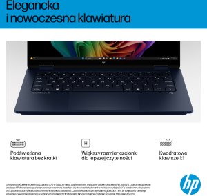 Laptop HP OmniBook X Flip 14-fm0040nw / 14" / Intel Core Ultra 5 226V / 16GB / 512GB / Windows 11 Home (CW9W6EA) 8