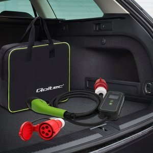 Qoltec Adapter  Qoltec do ładowarek EV | gniazdo CEE 16A 5P | 400V na SCHUKO 230V | 3.5 kW 7