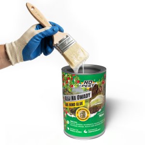 NO PEST Klej na Owady Mszyce Ziemiórki Mrówki Muchy Szkodniki Roślin do Drzew Doniczek "Bug Bond Glue" 750ml 5