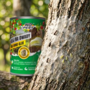 NO PEST Klej na Owady Mszyce Ziemiórki Mrówki Muchy Szkodniki Roślin do Drzew Doniczek "Bug Bond Glue" 750ml 6