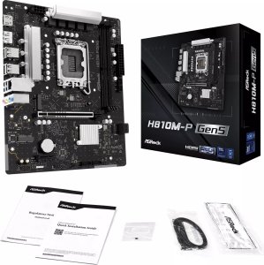 Płyta główna ASRock H810M-P GEN5 6
