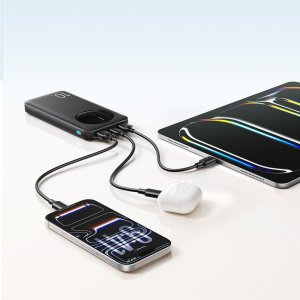 Powerbank Joyroom Powerbank Joyroom JR-PBF12 Pro 22,5W 10000mAh z wyświetlaczem cyfrowym 2x USB-A 1x USB-C - czarny 11