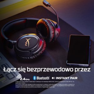 Słuchawki HyperX Cloud Flight 2 Czarne (B5VC4AA) 3