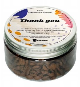 Kawa ziarnista Cup&You DROBNY PREZENT UPOMINEK PODZIĘKOWANIE DLA KOBIETY FACETA NIEJ NIEGO NAUCZYCIELA MENTORA NA ZAKOŃCZENIE ROKU SZKOLNEGO KAWA SMAKOWA WANILIOWA PREMIUM 2