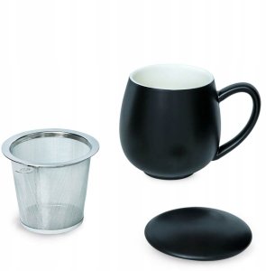 Cup&You Duży box prezentowy upominkowy - herbata sypana kubki z zaparzaczami świeca sojowa róże mydlane - prezent upominek dla PARY MŁODEJ NA ŚLUB WESELE 8