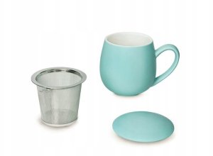 Cup&You ZESTAW PREZENTOWY UPOMINKOWY "BIG CHILL BOX" - HERBATA SYPANA 2X ŚWIECA SOJOWA KUBEK Z ZAPARZACZEM I POKRYWKĄ - PREZENT UPOMINEK DLA KOBIETY FACETA NIEJ NIEGO 12