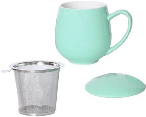 Cup&You ZESTAW BIG BOX "TEA GIFT SET" - HERBATY SYPANE ŚWIECA SOJOWA KUBKI Z ZAPARZACZAMI NA PREZENT UPOMINEK DLA KOBIETY FACETA DZIEWCZYNY CHŁOPAKA MAMY TATY BABCI DZIADKA 10