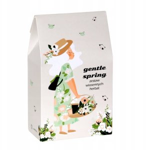 Cup&You Zestaw 10 wiosennych herbat sypanych z zaparzaczem "GENTLE SPRING" - box prezentowy upominkowy dla kobiety babci mamy koleżanki przyjaciółki 9