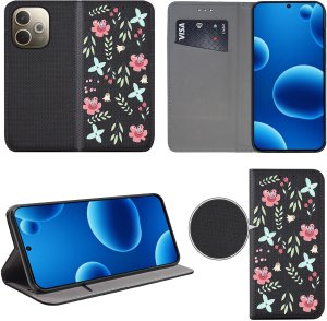 krainaGSM Etui do Oppo A5 Pro 5G MAGNET WZORY CASE + SZKŁO 9H 2