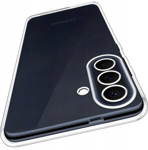 krainaGSM Etui bezbarwne do Samsung A57 5G WZMACNIANE CLEAR CASE 2MM + Szkło 9H 3