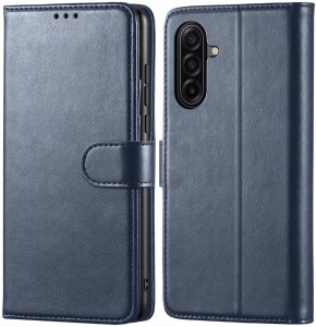 krainaGSM ETUI z klapką do Samsung A57 5G Zamykane Magnetyczne + SZKŁO 2