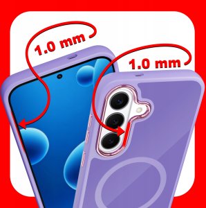 krainaGSM Etui do Samsung S26+ Plus CASE do MagSafe MATOWE Magnetyczne PREMIUM +Szkło 4