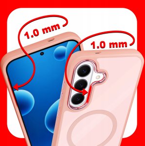 krainaGSM Etui do Samsung S26 CASE do MagSafe MATOWE Magnetyczne PREMIUM + Szkło 9H 4