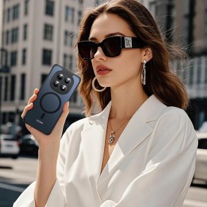 krainaGSM Etui Magnetyczne Matowe do Xiaomi Redmi Note 15 5G do MagSafe TRWAŁE 5