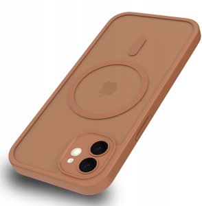 krainaGSM Etui Magnetyczne Matowe do iPhone 12 |do MagSafe + Szkło 2