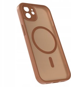 krainaGSM Etui Magnetyczne Matowe do iPhone 12 |do MagSafe + Szkło 3
