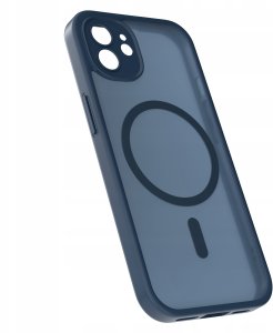 krainaGSM Etui Magnetyczne Matowe do iPhone 12 |do MagSafe Szkło 3