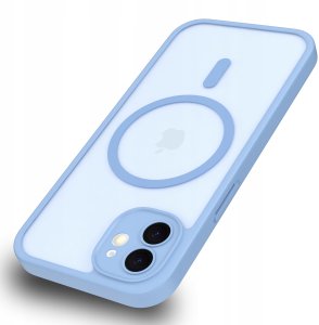 krainaGSM Etui Magnetyczne Matowe do iPhone 12 |do MagSafe Szkło 2