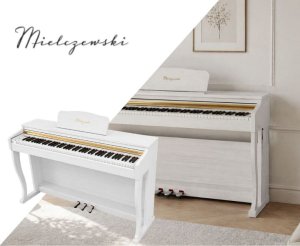 Mielczewski Pianino cyfrowe ważone ELEGIA białe Mielczewski one size 2