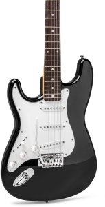 Max Zestaw: Gitara elektryczna GigKit Max czarna + wzmacniacz akcesoria one size 6