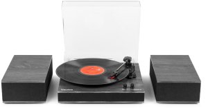 Gramofon Audizio Gramofon z głośnikami i BT Tupelo czarny Audizio one size 6
