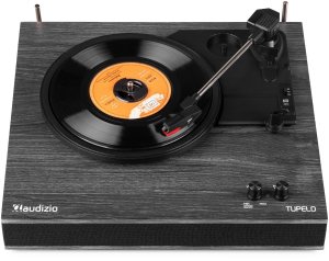 Gramofon Audizio Gramofon z głośnikami i BT Tupelo czarny Audizio one size 9