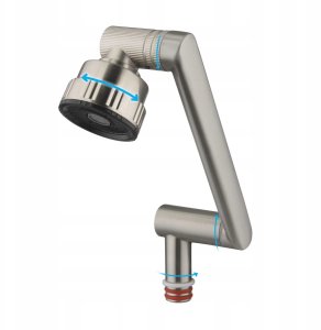 Wylewka Noveen Wylewka obrotowa 3D 360° NOVEEN IWS931 INOX 5