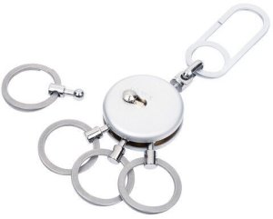 Troika TROIKA Brelok PATENT EASY srebrny 2