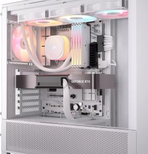 Corsair Premium Sleeved 12V-2x6 do 2x 6+2-Pin-PCIe kabel, Universal - biały 4