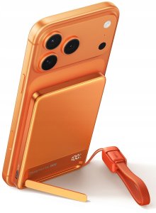 Powerbank INIU Powerbank MagPro Slim powerbank bezprzewodowy 5000mAh pomarańczowy 2