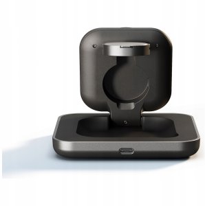 Ładowarka Zens Magnetyczna ładowarka indukcyjna 2w1     Zens Nightstand Charger Pro 2 + ładowanie Apple Watch Qi2 15W USB-C 3
