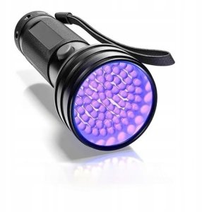 Latarka Superfire LATARKA UV BURSZTYN TESTER TAKTYCZNA LED ULTRAFIOLET WODOODPORNA 13